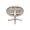 International Concepts 36 in. Solid Wood Round Top Pedestal Table w/12 in. Leaf - 30.1 in.High - Dining Height, Unfinished K-36RXT-23B - alternate 8
